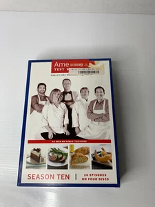America's Test Kitchen Season 10 Cook's Illustrated 2010 4-Disc Set - Picture 1 of 8