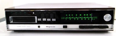 复古 Magnavox Eight Track 8 轨道 &立体声 RecieverPlayer 型号 IV 9081 — 第 1/4 张图片