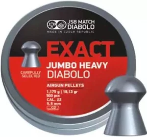 JSB Exact Jumbo Heavy .22 500pcs - Imagen 1 de 2