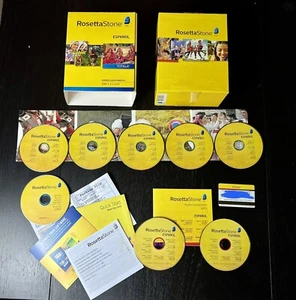 Rosetta Stone Spanish Latin America TOTALe Levels 1-5 w/ Activation No Headphone - Picture 1 of 21