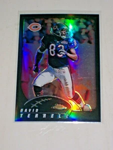 2002 Topps Chrome Refractor 82 David Terrell Chicago Bears /599 - Picture 1 of 3