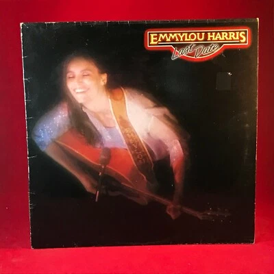 EMMYLOU HARRIS Last Date 1982 UK Vinyl LP + INNER EXCELLENT CONDITION live - Image 1 of 4