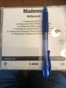 Rare Madonna Hollywood In House CDr Promo Cd 2-42638 6 Tracks - Picture 1 of 2