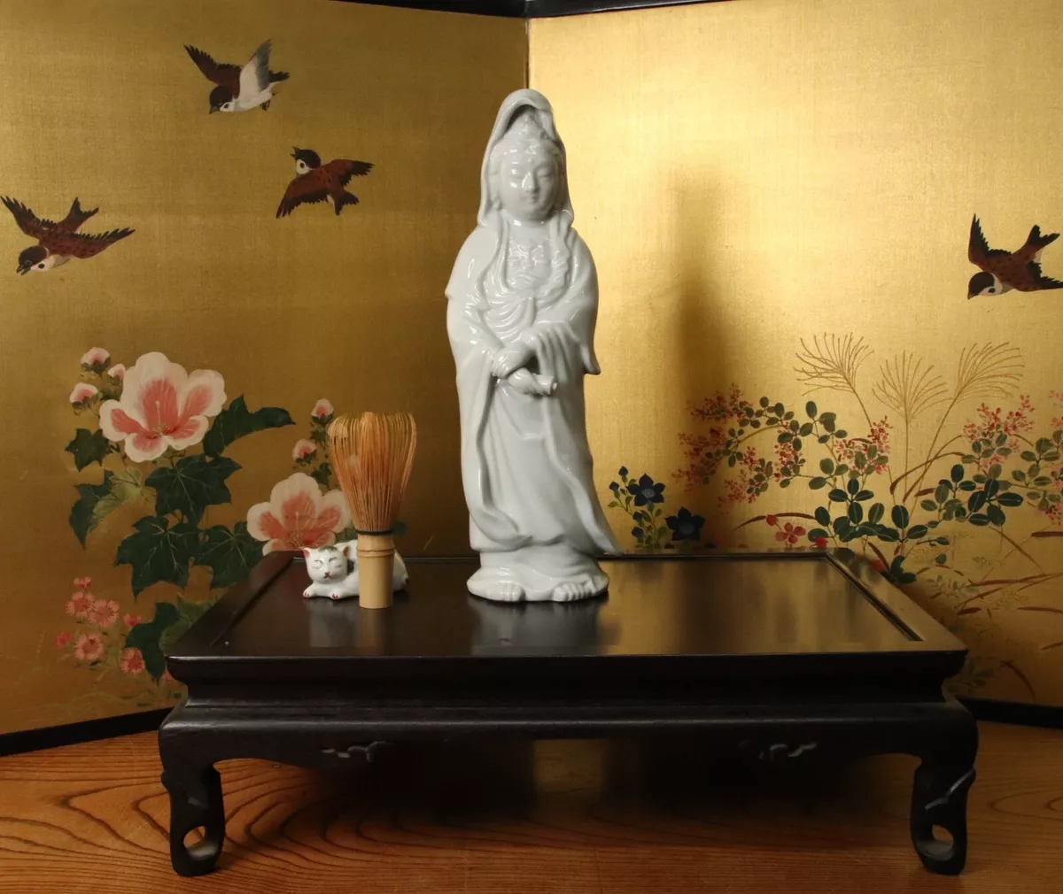 White Porcelain & Pottery Antique Japanese Statues | eBay