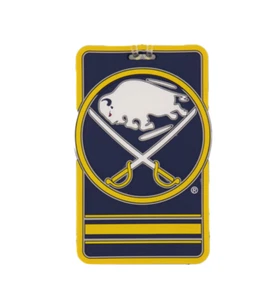 Buffalo N H L Sabres Hockey 3d Rubberized Luggage Bag Tag - Bild 1 von 1