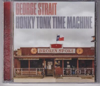 RARE George Strait CD 2019 - Honky Tonk Time Machine - Factory Sealed Collector Foto 1 de 2
