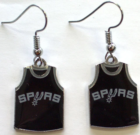 NBA Fan Jersey Earrings Cover