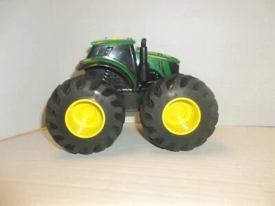 John Deere Monster Treads Tractor Lights & Sounds Pre-owned 2019 TOMY - Image 1 of 4