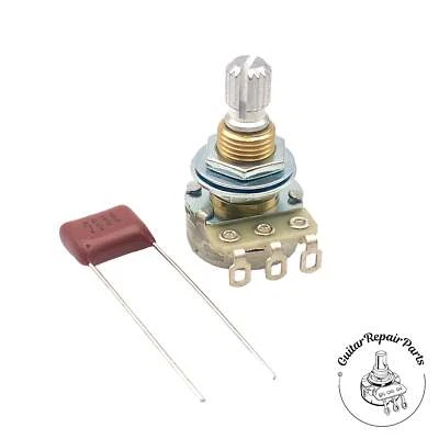 Fishman Fluence 25k Mini Potentiometer, M8 Bushing, Split Shaft, ACC-FLU-POT - Image 1 of 2