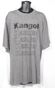 Kangol Mens T-Shirt 5XL 66" Grey Graphic Print - Picture 1 of 13