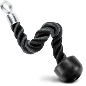 Tricep Rope Gym Training Universal Cable Machine Attachment Single Grip NEW - Picture 1 of 6