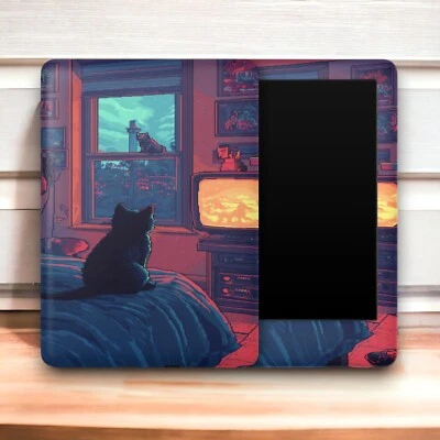 Pixel Cat Amazon Kindle Skin | Kindle Skin Vinyl Wrap - All Kindle Models - Image 1 of 4