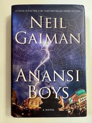 Anansi Boys by Neil Gaiman SIGNED 1st Printing Hardcover - Image 1 of 4