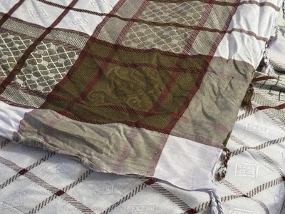 Bufanda con estampado de foulard islámico para hombres sombreros árabes hiyab ropa saudí oración Foto 1 de 4