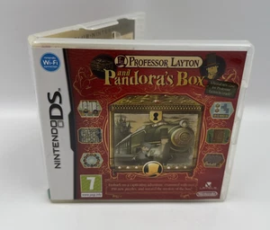 PROFESSOR LAYTON AND PANDORAS BOX NINTENDO DS GAME WITH MANUAL - Picture 1 of 4