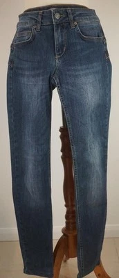 Liu-Jo Designer Jeans in Denim Blue Size 8-10 70cms Waist Low Rise TV584 - Image 1 of 4