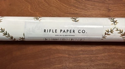 New Rifle Paper Co Wallpaper Gold And Black Vine 27" x 27' RI5176 - Image 1 of 4