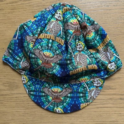 GRATEFUL DEAD SKELETON HAWK CLASSIC TEAM CYCLING CAP NEW HAT FREE SHIPPING !! - Image 1 of 3