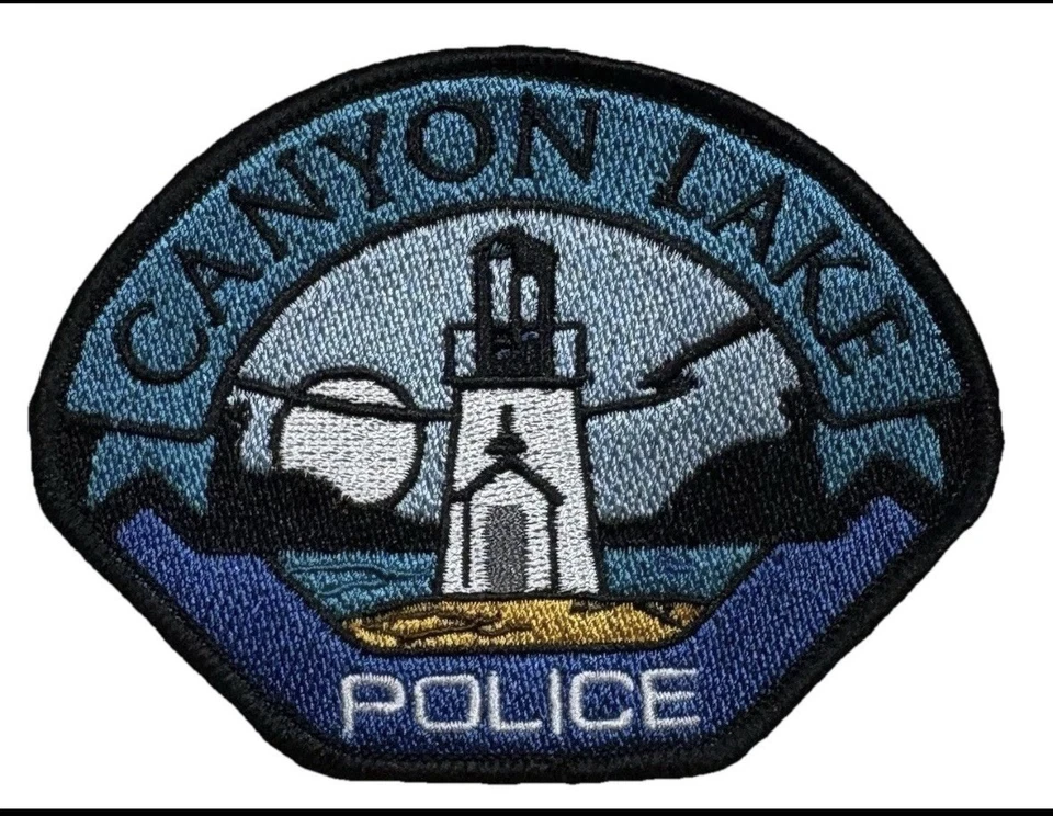 Parche del Departamento de Policía de California-Canyon Lake-Nuevo Diseño Foto 1 de 1