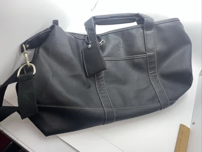 Bolso de Viaje Miami DOLPHINS Vintage Edición Especial CUERO NEGRO Barrington ¡Bonito! Foto 1 de 4