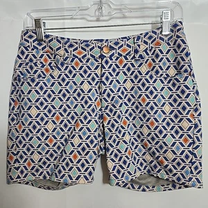 ST33LE Shorts Mens Size 28 Geometric 6" Inseam Stretch 5-Pocket - Picture 1 of 8