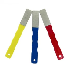 Efficient Diamond File Set for Quick and Accurate Blade Sharpening 3 Pieces - Picture 1 of 12