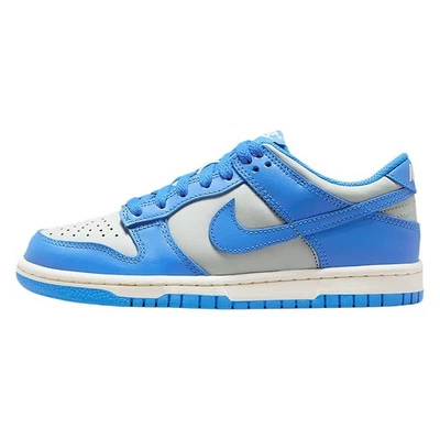 Nike Dunk Low Light Silver/LT Photo Blue para niños grandes (FB9109 004) Foto 1 de 4