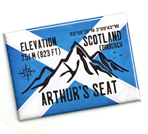 Arthur's Seat Edimburgo Escocia Reino Unido Souvenir Nuevo imán nevera 90x65 mm #2730 - Imagen 1 de 1