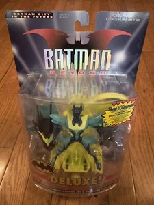 Batman Beyond Deluxe Strato Defense Batman W Jet & Blaster©️1999 Hasbro NIB - Picture 1 of 10