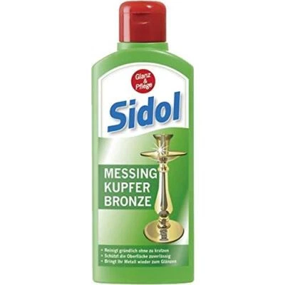 SIDEL SIDOL Messing Kupfer Bronze 250ml Poliert zuverlässig Beschläge Musikinstrume...