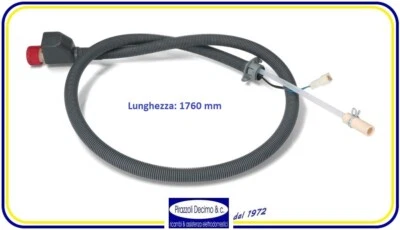 TUBO CARICO CON ACQUASTOP LAVASTOVIGLIE AEG ELECTROLUX 1760mm 140180589081 - Immagine 1 di 3