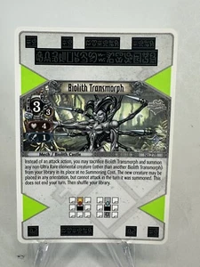 Biolith Transmorph EOJ SET 3 #276 PS3 Eye Of Judgment English R card - Picture 1 of 2
