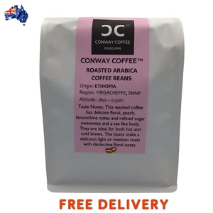 Coffee Beans from Ethiopia Yirgacheffe - Fresh Roasted x 1 kilogram - Picture 1 of 3