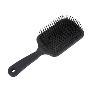 Large Paddle hair brush black metal Bristles for Wet and Dry Hair - Picture 1 of 6