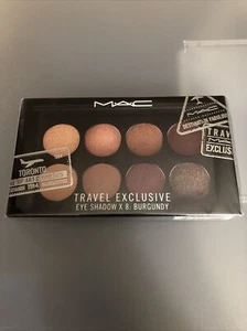 MAC Travel Exclusive Eyeshadow Palette (8x Eyeshadow) - # Burgundy 11.6g Sets - Picture 1 of 2