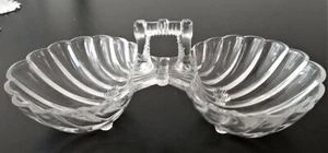 Antique Victorian pressed glass bon bon dish c.1888 Edward Moore & Co. - Picture 1 of 6