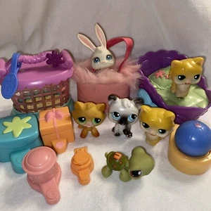 2004 2005 Littles Pet Shop. 14 Pieces Set. Vintage - Picture 1 of 5