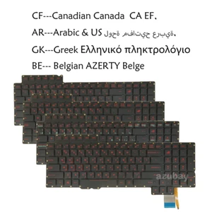 Backlit Laptop Keyboard for ASUS G752 G752V G752VL G752VT G752VY G752VW G752VS - Picture 1 of 8