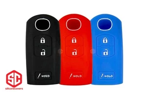 3x New KeyFob Remote Fobik Silicone Cover Fit / For Select Mazda Vehicles. - Picture 1 of 4