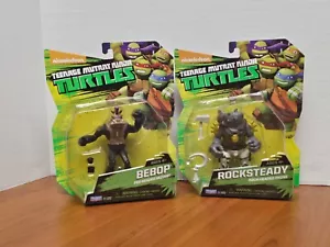 2014 Playmates TMNT Teenage Mutant Ninja Turtles Bebop & Rocksteady Figures - Picture 1 of 1