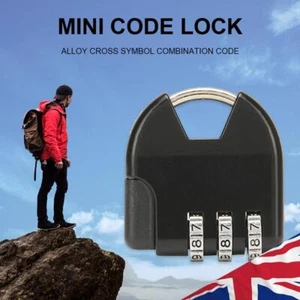 Gepäck Passwort Vorhängeschloss Rucksack Diebstahlsicherung Passwortschloss Schublade Aufbewahrungsbox - Bild 1 von 7