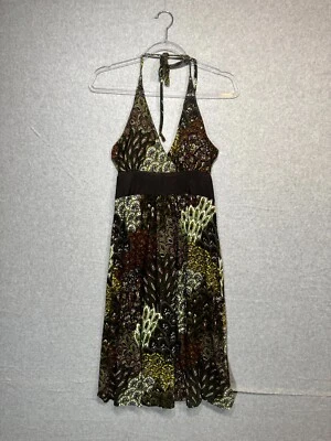Maxi Vestido Halter Cristina Love Diseño Multi Paisley Para Mujer Talla Mediana Foto 1 de 4
