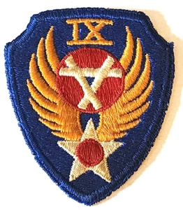 WWII AAF 9th AVIATION ENGINEER COMMAND PATCH - Picture 1 of 2