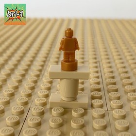 LEGO Architecture, Buckingham Palace: Pearl Gold Statuette, 90398, 21029, 2016