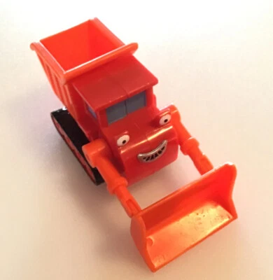 Bob The Builder Muck Bulldozer Camión Juguete Plástico Rojo Vehículo de Construcción Foto 1 de 4