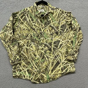 Orvis Shooting Shirt Mens M Skyline Cover Fall Flight Camouflage Hunting Gorp - Picture 1 of 11