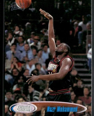 1998-99 Stadium Club #220 Nazr Mohammed - Image 1 of 2