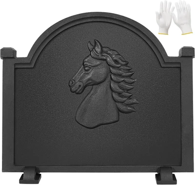 Задние пластины для камина — задние фонари для камина 20 дюймов с ножками | чугунные Fi - Изображение 1 из 4