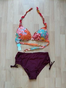 Bikini mujer Calzedonia colorido talla XL / XXL - Imagen 1 de 7