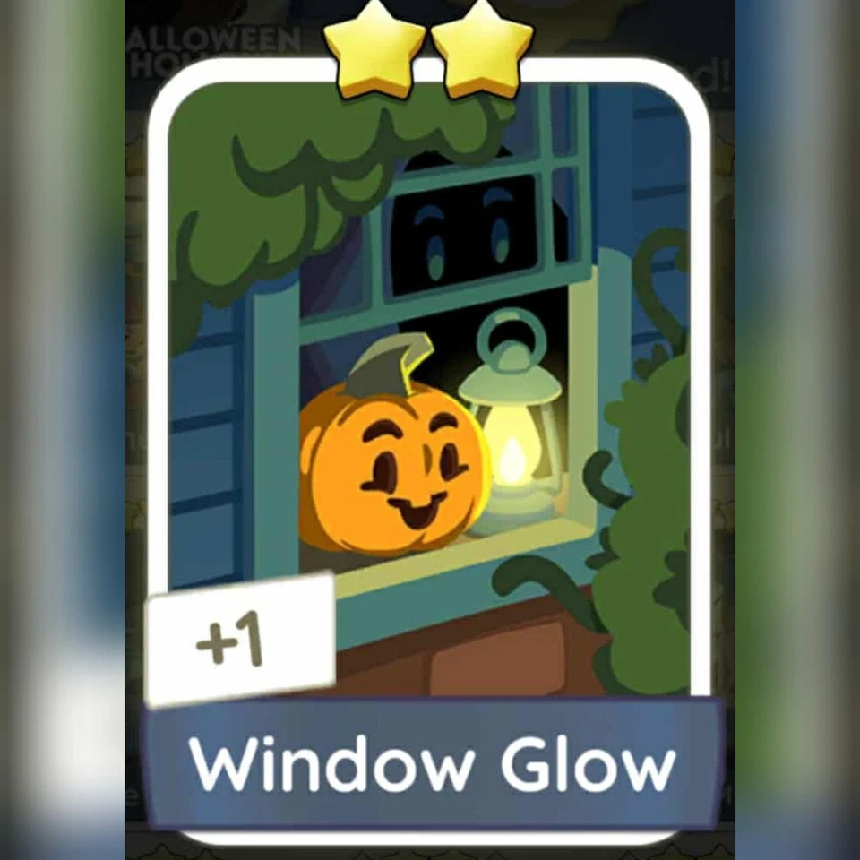 1 x Window Glow sticker (⭐⭐) set 11 - Mono_poly_ Go sticker (Fast sending) - Image 1 of 1